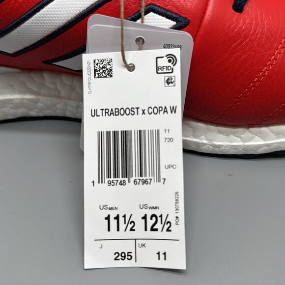 Adidas UltraBoost‎ DNA x Copa World Cup Chile Running Shoes Men\'s Sz 11.5 NWT